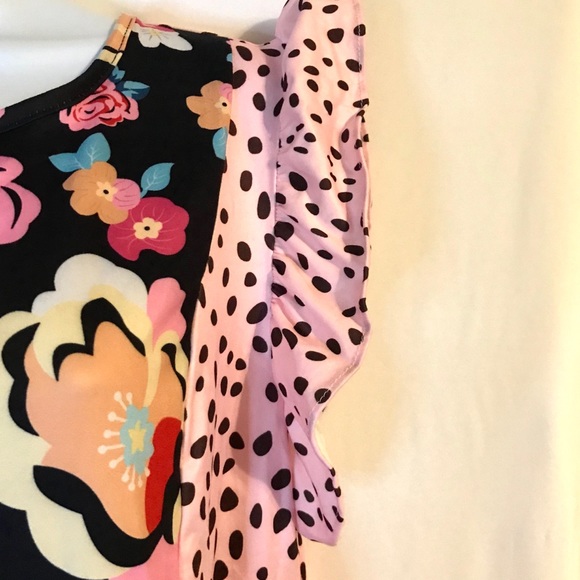 NWT Women’s Pink Roses and Dots Nightgown- XL - Picture 4 of 6